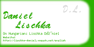 daniel lischka business card